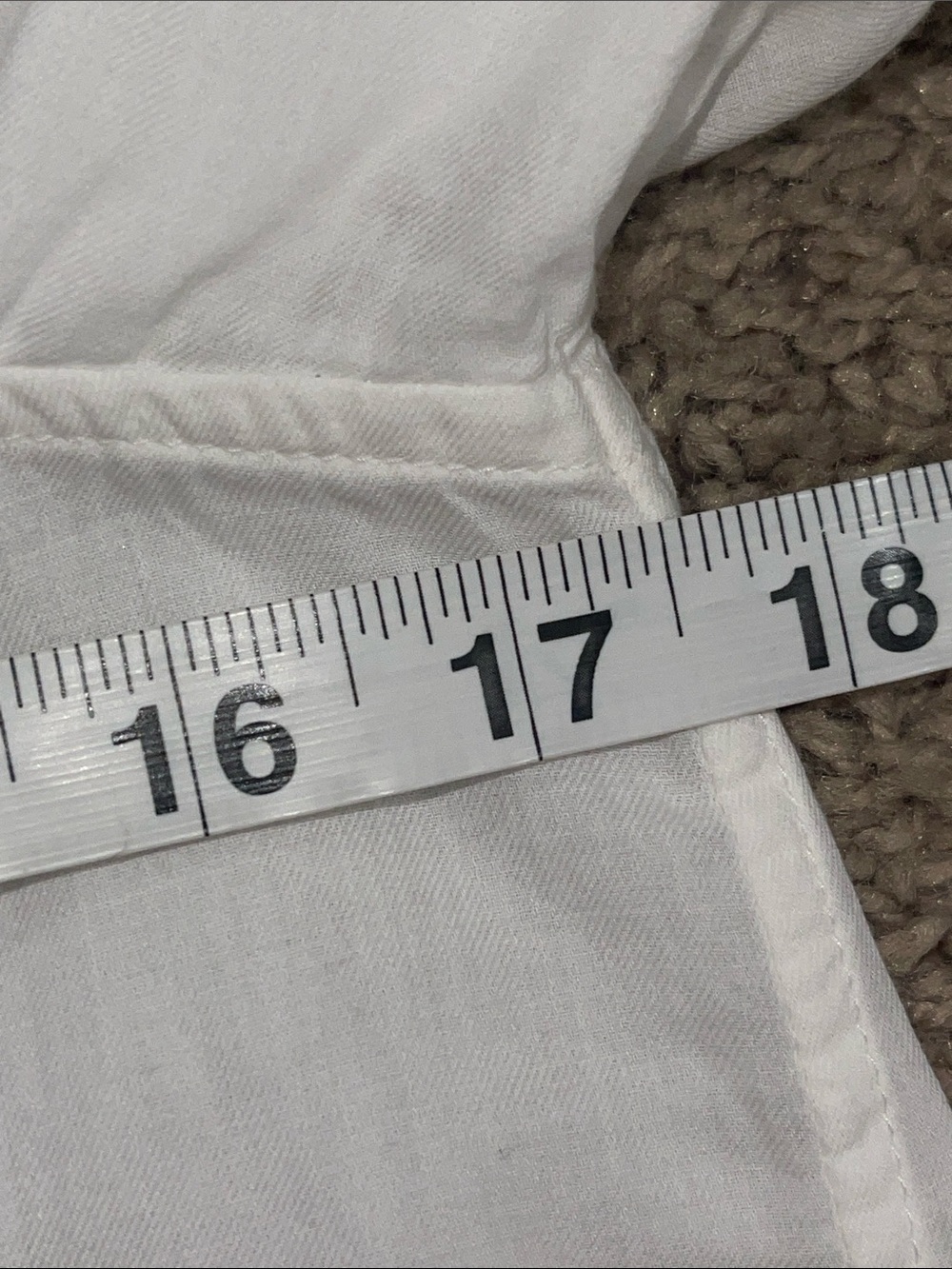 NWT Polo Ralph Lauren Tuxedo Blouse White Cotton Sz. 16 - Picture 6 of 12